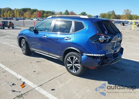 2018 Nissan Rogue Sl z USA, uszkodzony, nr VIN 5N1AT2MV8JC742641